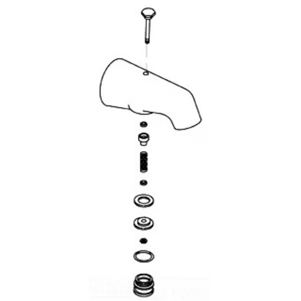 Spout Kit, Div, Kohler, Mfr#: 73744-G